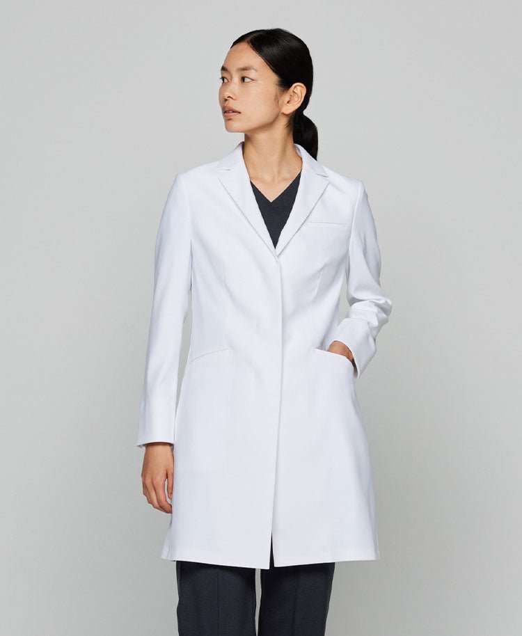 Womens lab coat:Lightweight doctor coat - coat - Classico Global - Official Online Store