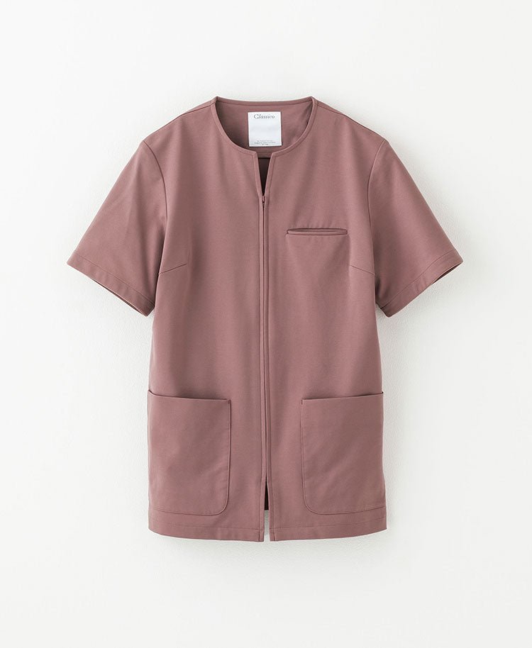 Womens:Front open scrub tops LUXE - scrub tops - Classico Global - Official Online Store