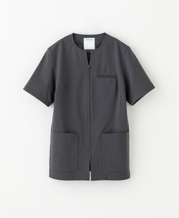 Womens:Front open scrub tops LUXE - scrub tops - Classico Global - Official Online Store