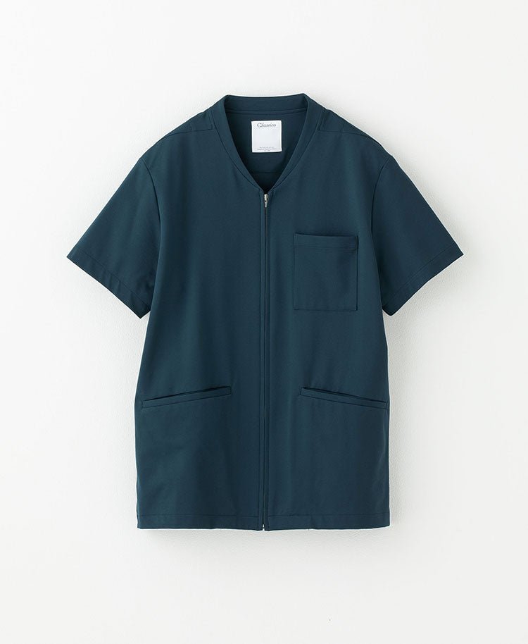 Mens:Front open scrub tops LUXE - scrub tops - Classico Global - Official Online Store