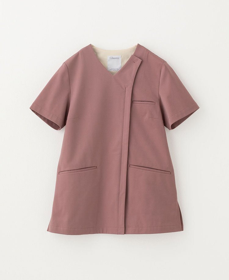 Womens:Front open scrub tops LUXE - scrub tops - Classico Global - Official Online Store