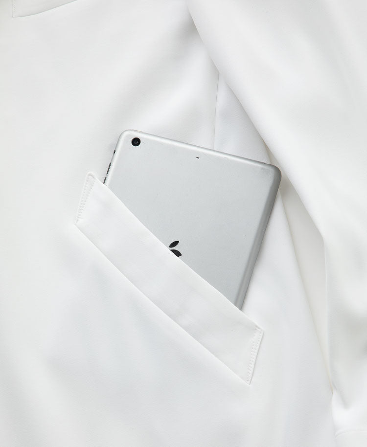 Men's Lab Coat: LIGHT All - Day Comfort Short Coat