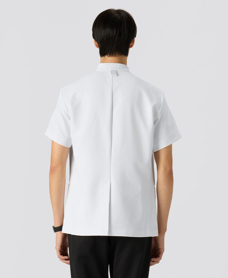 Mens Lab Coat: URBAN Streamlined double casey Jacket