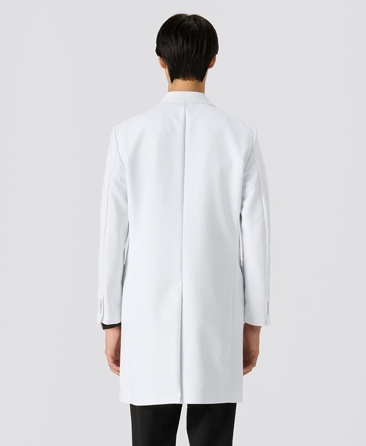 Mens Lab Coat: URBAN Streamlined Elegance Lab Coat