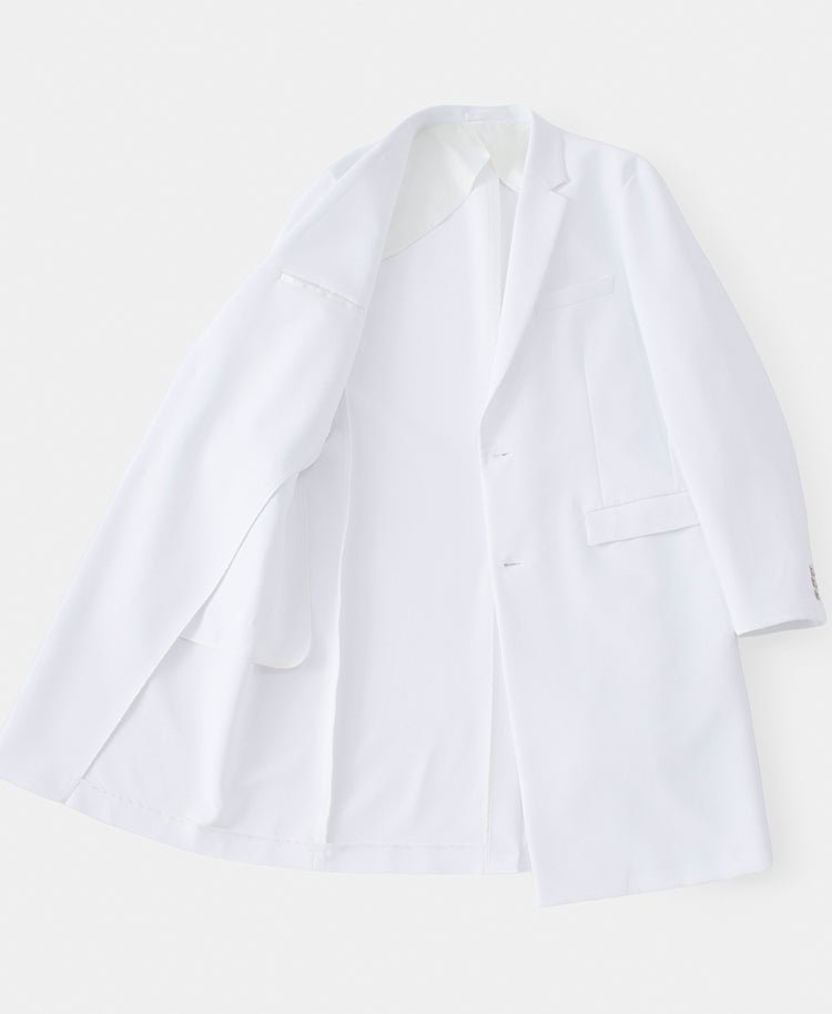 Mens Lab Coat: URBAN Streamlined Elegance Lab Coat (US/EU Size)