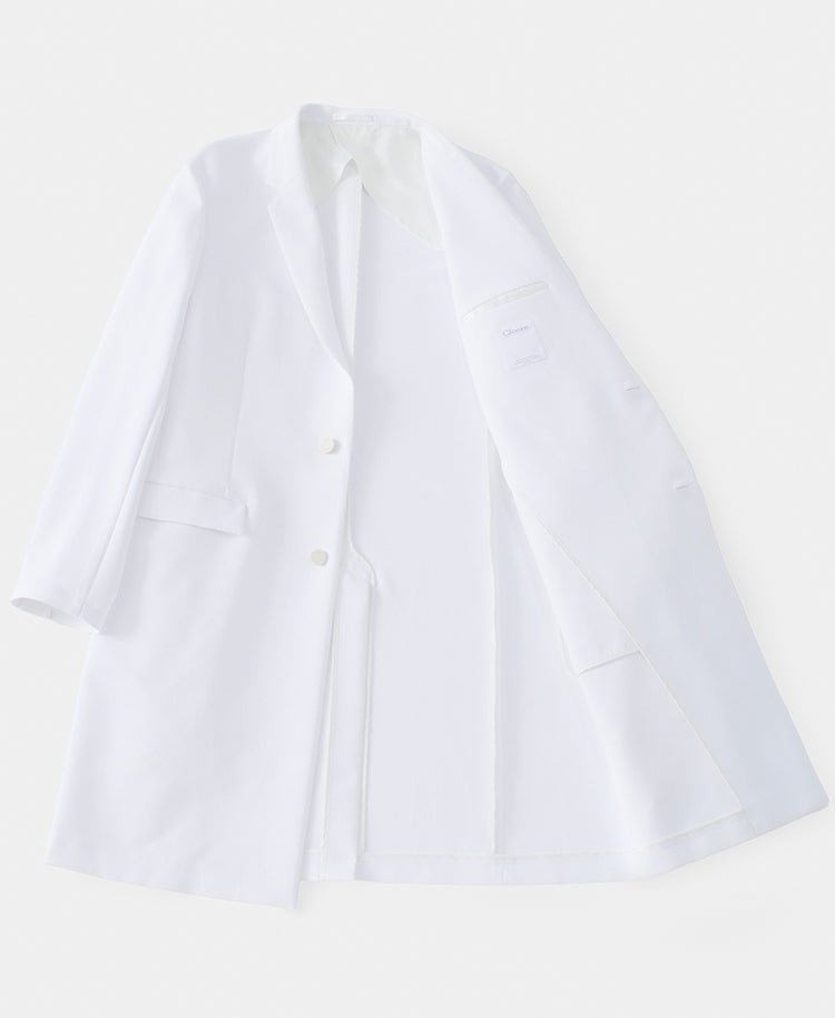 Mens Lab Coat: URBAN Streamlined Elegance Lab Coat (US/EU Size)