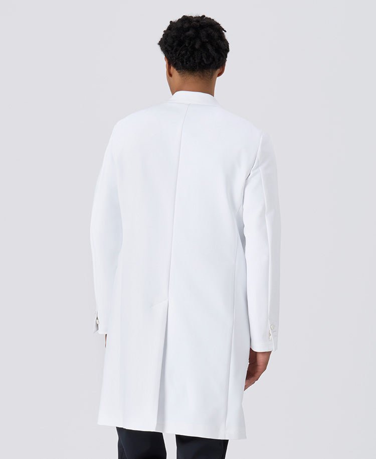 Mens Lab Coat: URBAN Streamlined Elegance Lab Coat (US/EU Size)