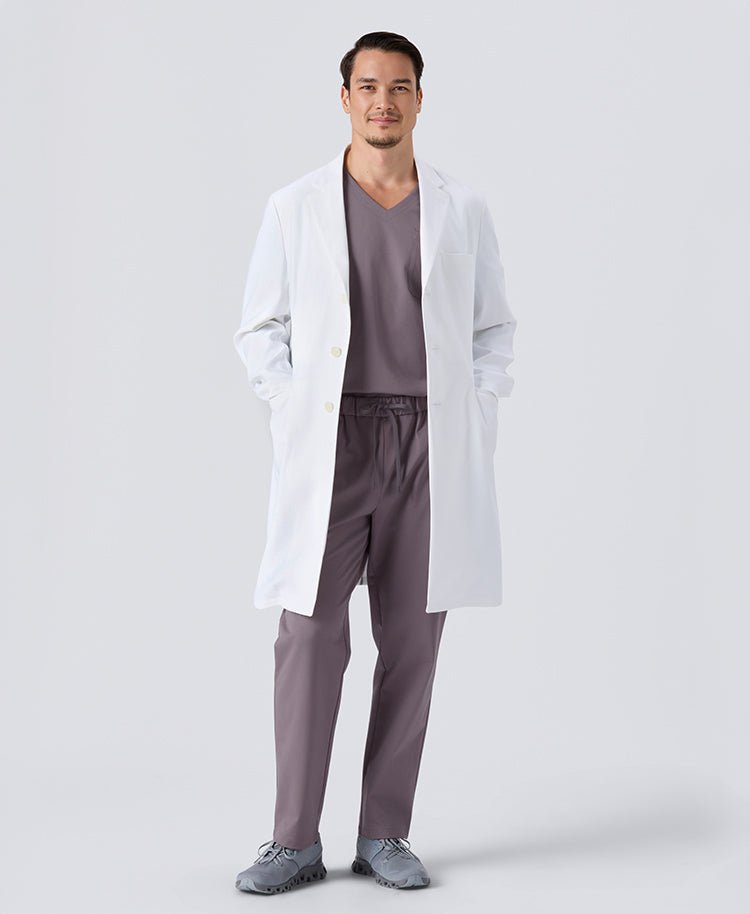 Mens Lab Coat:LIGHT All - day Comfort Lab Coat (US/EU Size)