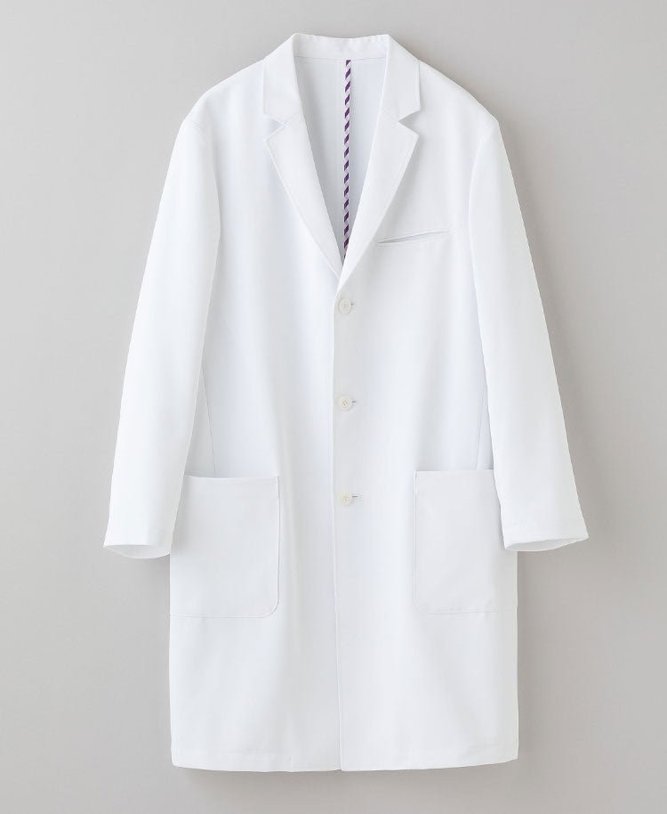 Mens Lab coat:PACK relaxed fit tailored coat