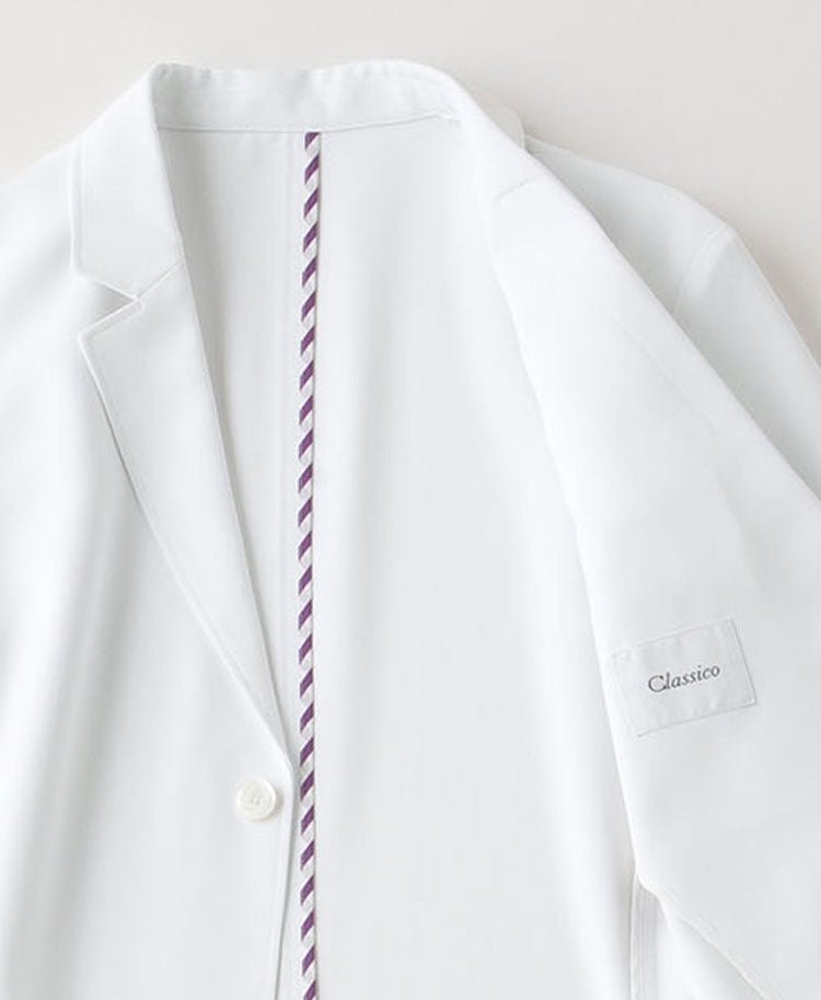 Mens Lab coat:PACK relaxed fit tailored coat