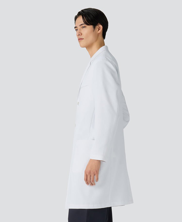 Mens Lab coat:PACK relaxed fit tailored coat