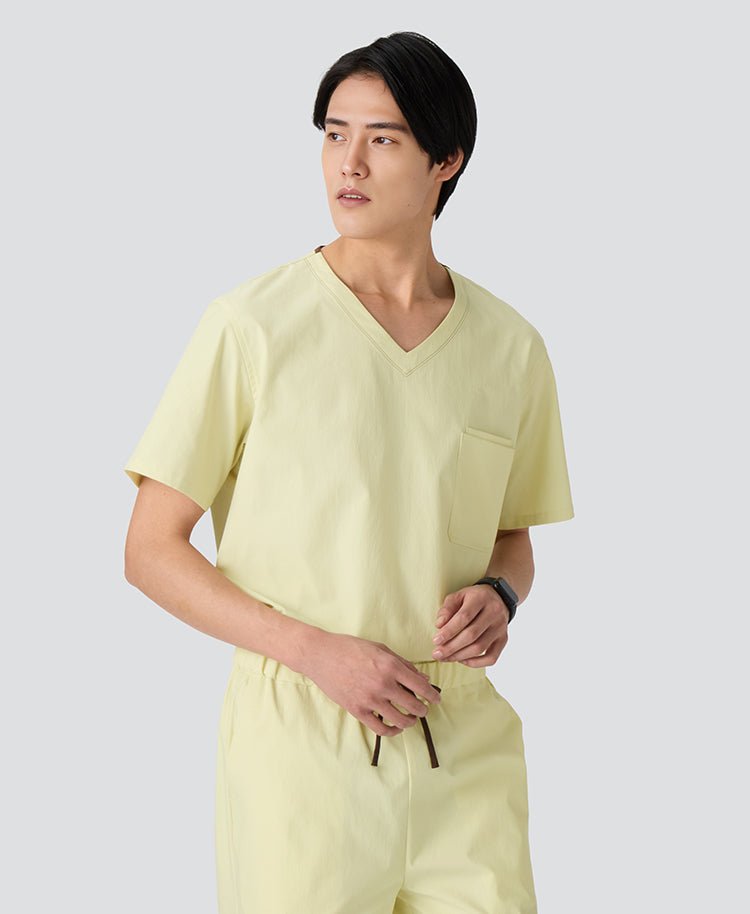 Mens: MOVE Premium Motion Pullover Scrub Tops