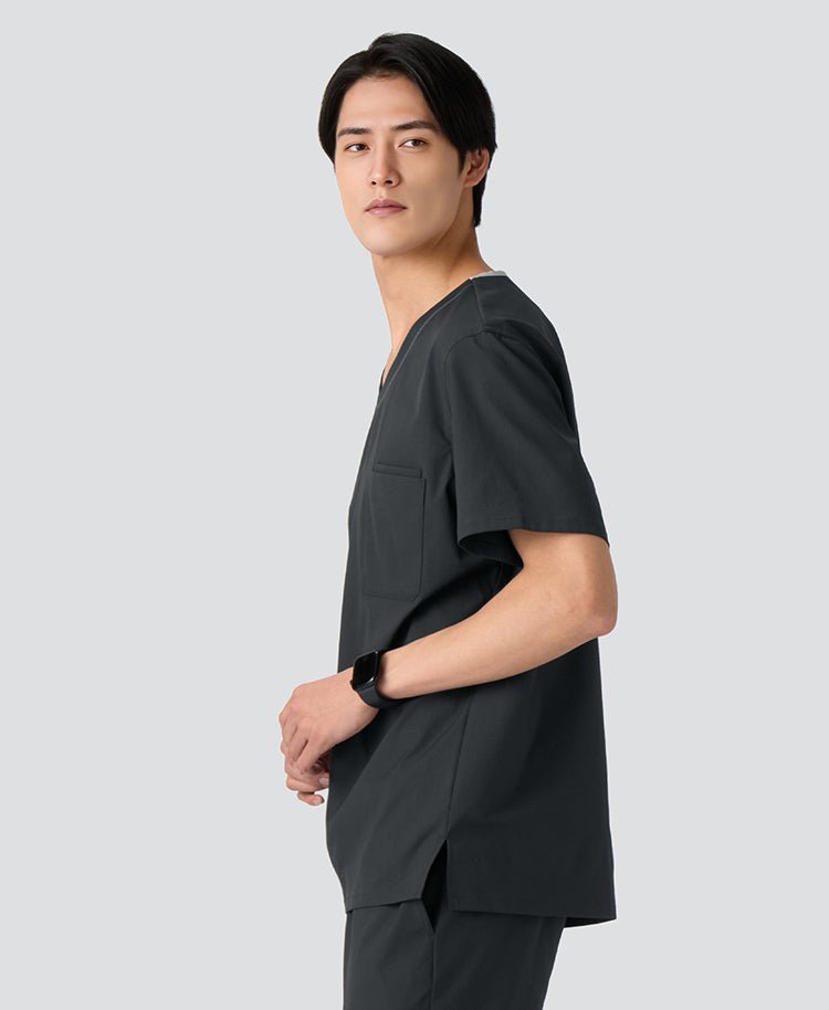 Mens: MOVE Premium Motion Pullover Scrub Tops