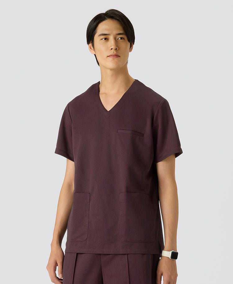 Mens:COOL TECH Breathable Scrub Tops