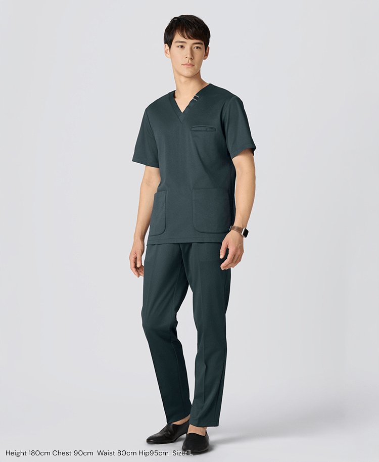 Mens:DECO Elegant Stretch Scrub Pants