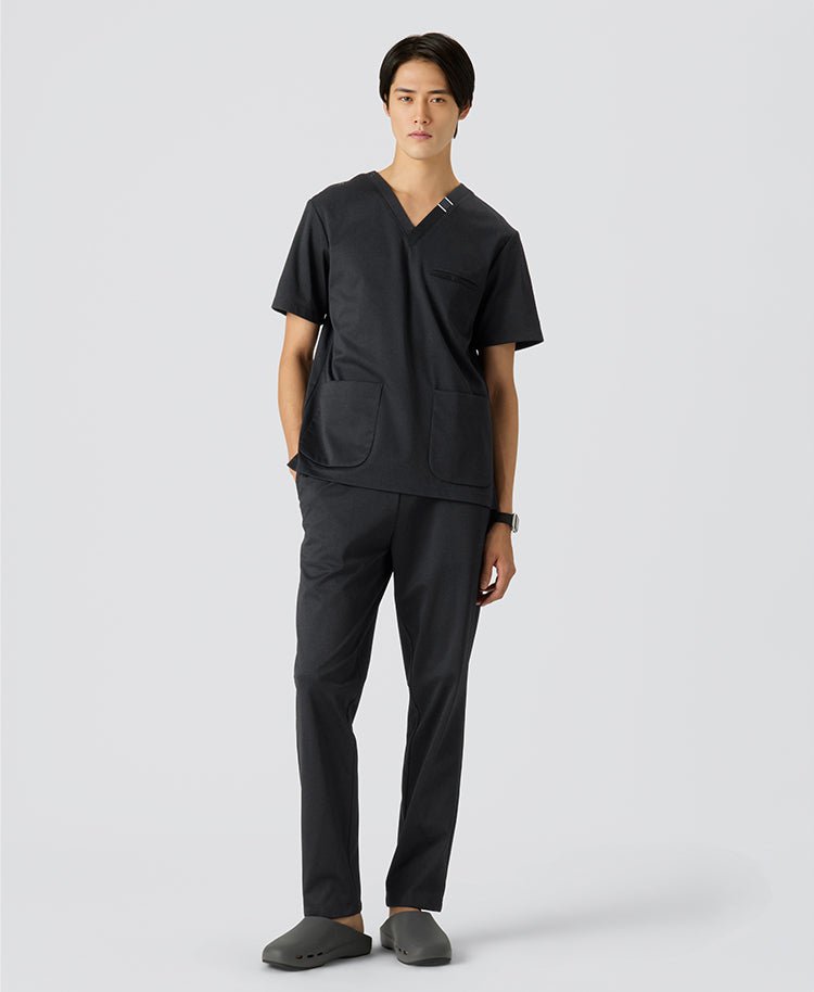 Mens:DECO Elegant Stretch Scrub Pants