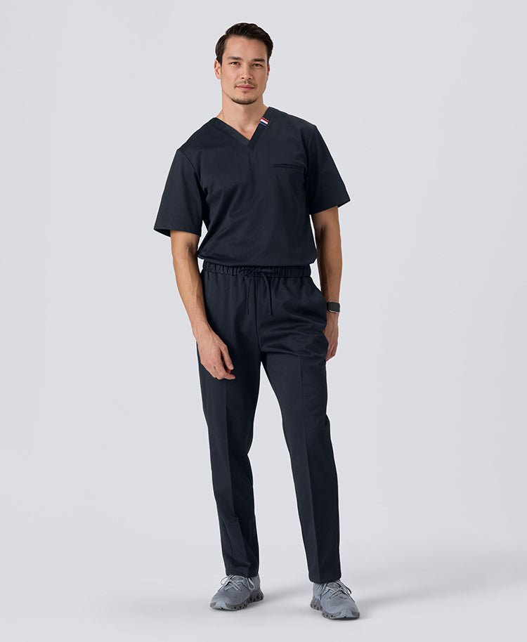 Mens:DECO Elegant Stretch Scrub Scrub Tops (US/EU Size)