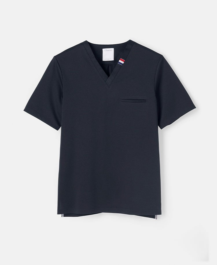 Mens:DECO Elegant Stretch Scrub Scrub Tops (US/EU Size)