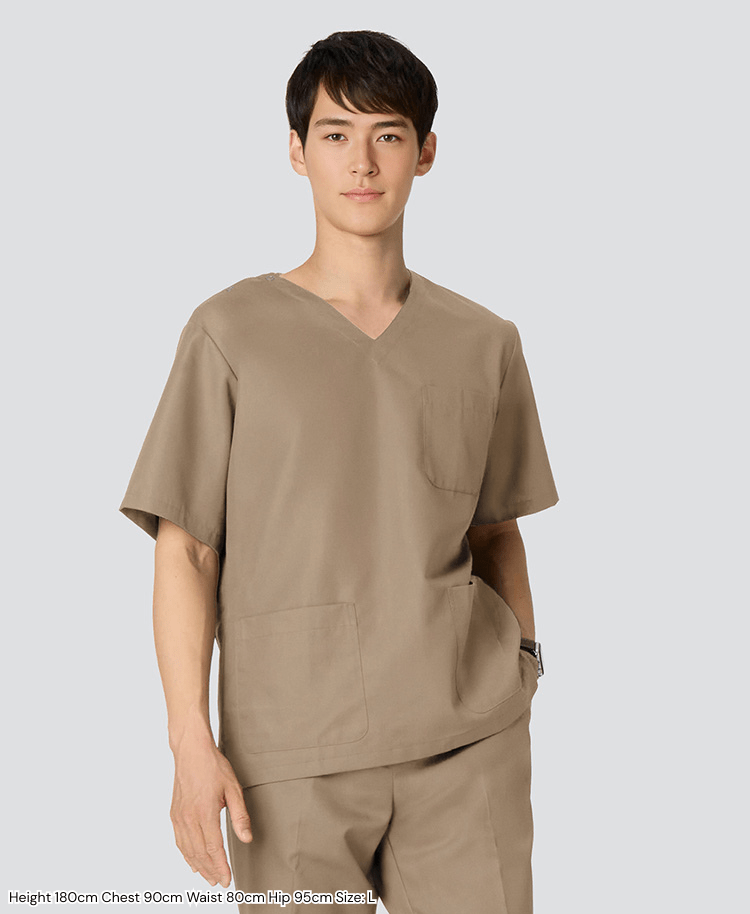 Mens:DEO Anti - Odor Fresh Scrub Tops