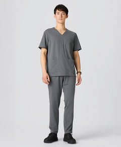 Mens:FREE Light & 360° Stretch Scrub Pants #color_Gray_end