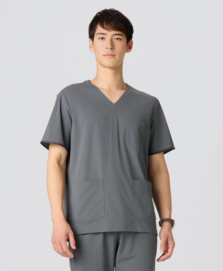 Mens:FREE Light & 360°Stretch Scrub Tops