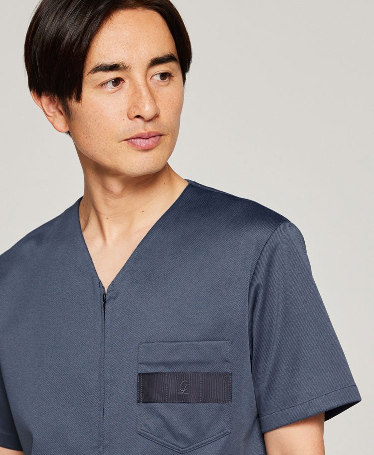 Mens:Front open scrub DECO - Classico Global - Official Online Store