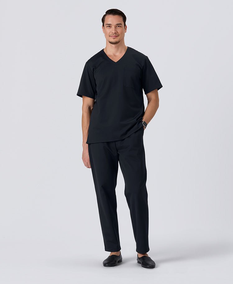 Mens:LUXE Silky Shine Scrub Pants (US/EU Size)