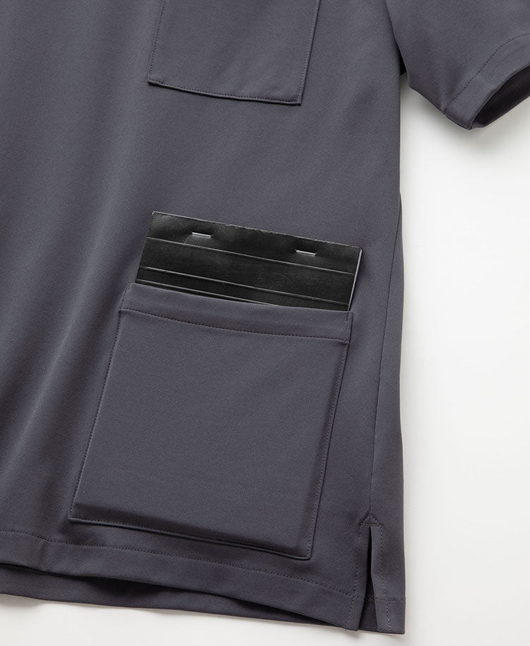 Mens:LUXE Silky Shine Scrub Tops