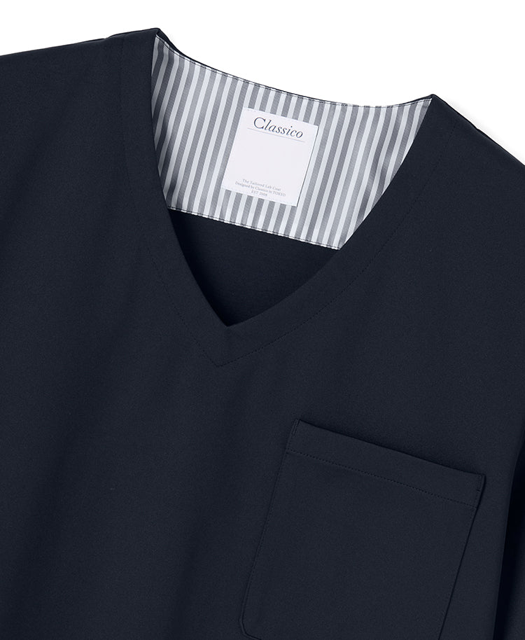 Mens:LUXE Silky Shine Scrub Tops (US/EU Size)