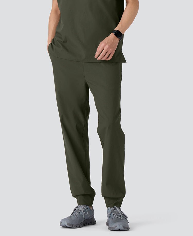 Mens:MOVE Premium Motion Pullover Scrub Pants