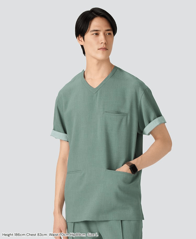 Mens:TRO Airy Dry Layer Scrub Tops