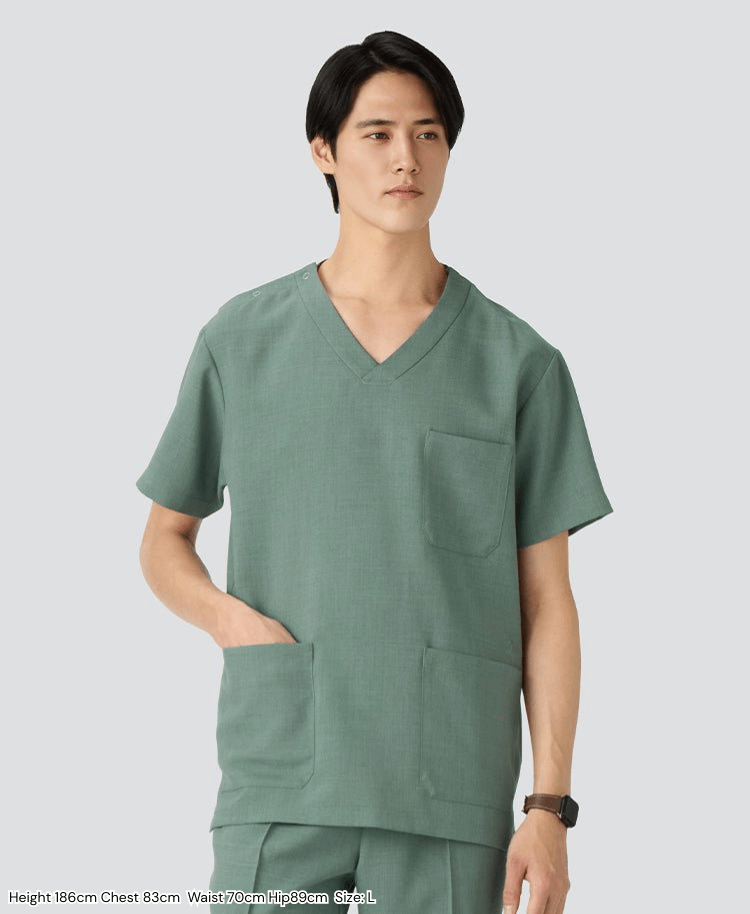 Mens:TRO Airy Dry Scrub Tops