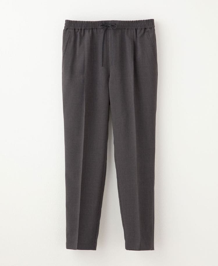 Mens:Tuck tapered pants TRO