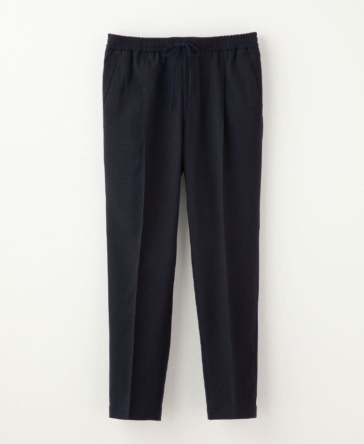 Mens:Tuck tapered pants TRO