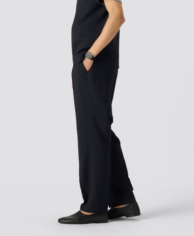 Mens:Tuck tapered pants TRO