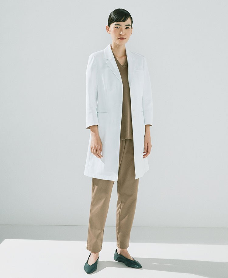 Womens lab coat:Lightweight jersey coat - coat- Classico Global - Official Online Store