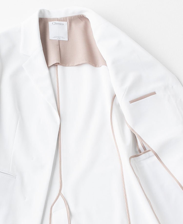 Womens lab coat:Lightweight jersey coat - coat- Classico Global - Official Online Store