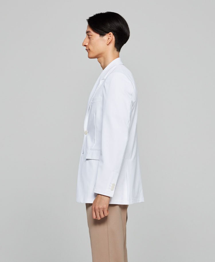 Mens Lab coat:Lightweight jersey tailored jacket - jacket- Classico Global - Official Online Store