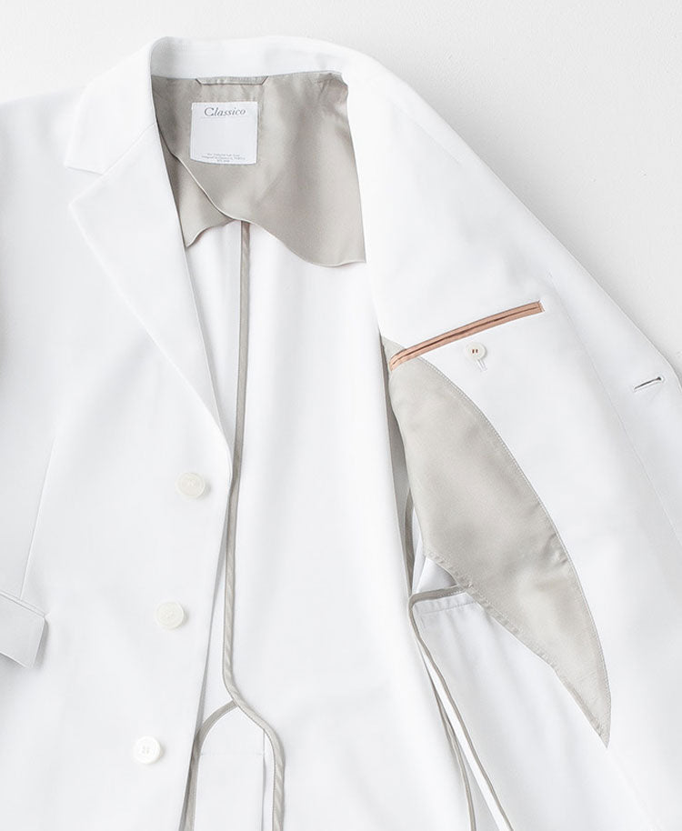 Mens Lab coat:Lightweight jersey coat - coat- Classico Global - Official Online Store