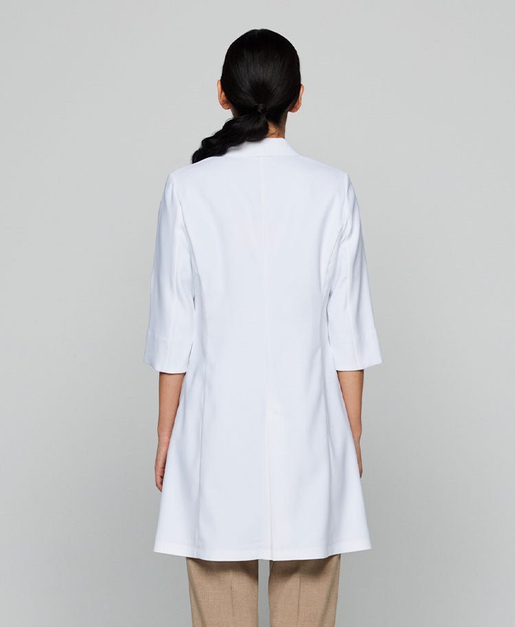 Womens Lab coat:Light weight flared coat - coat- Classico Global - Official Online Store