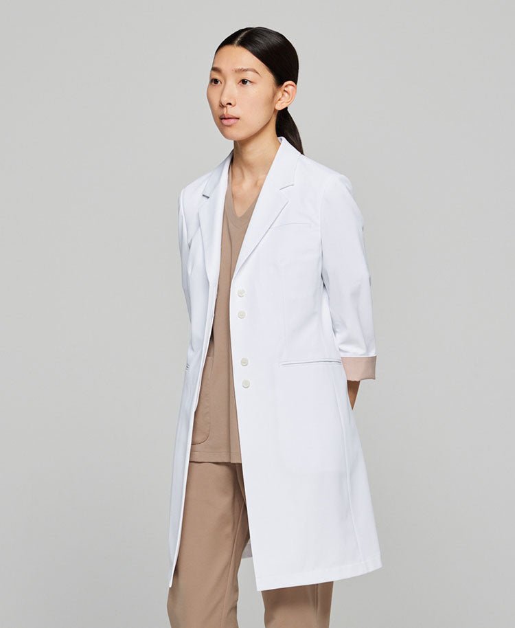 Womens lab coat:Lightweight jersey coat - coat- Classico Global - Official Online Store