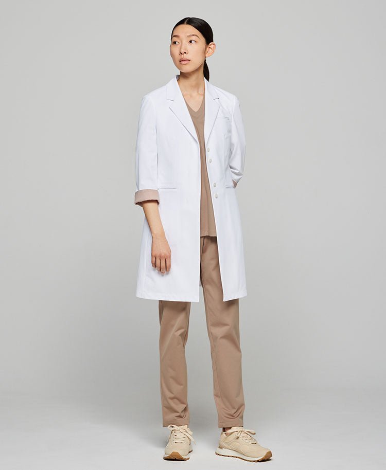 Womens lab coat:Lightweight jersey coat - coat- Classico Global - Official Online Store