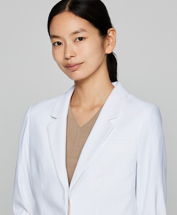 Womens Lab coat:Light weight flared coat - coat- Classico Global - Official Online Store