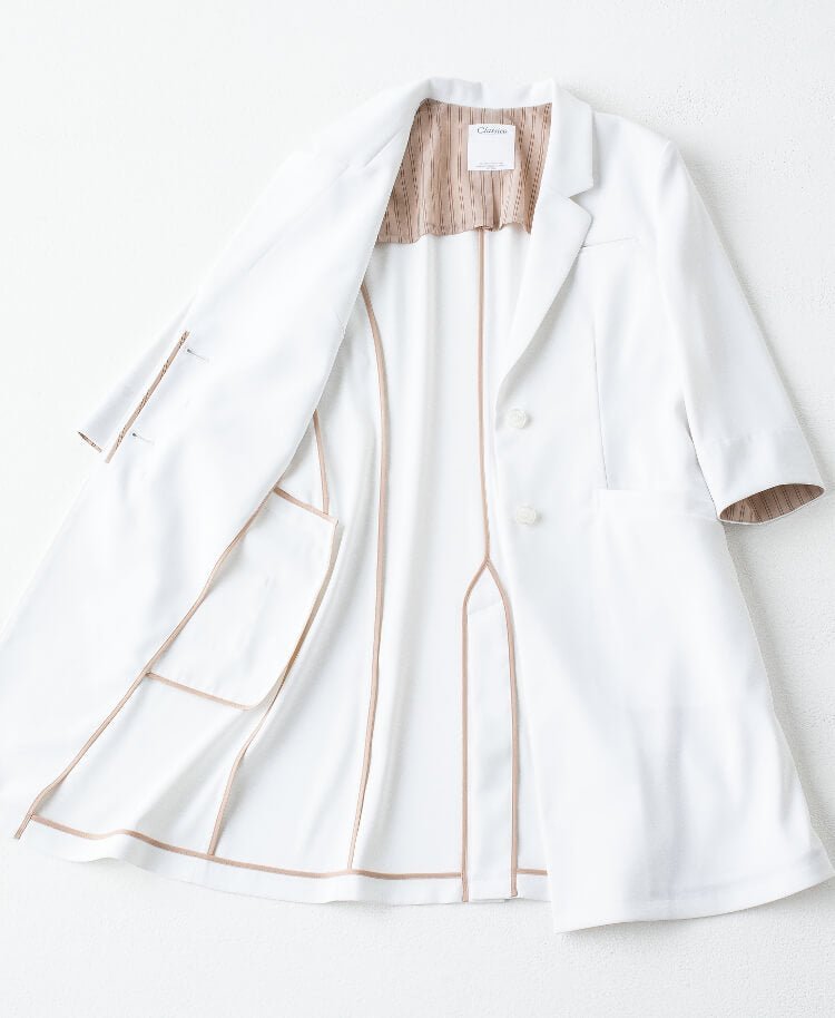 Womens Lab coat:Light weight flared coat - coat- Classico Global - Official Online Store