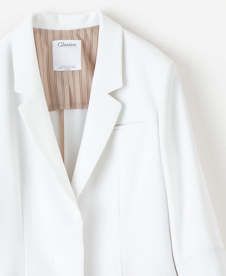 Womens Lab coat:Light weight flared coat - coat- Classico Global - Official Online Store