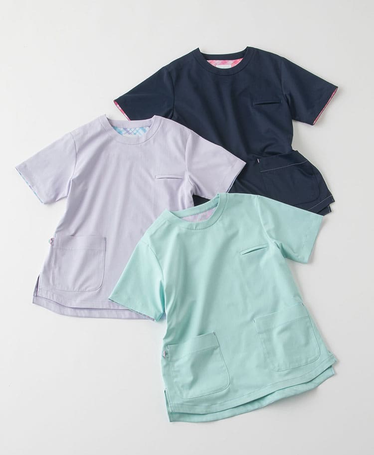Scrub Canvas Club:Nice to meet me! scrub tops