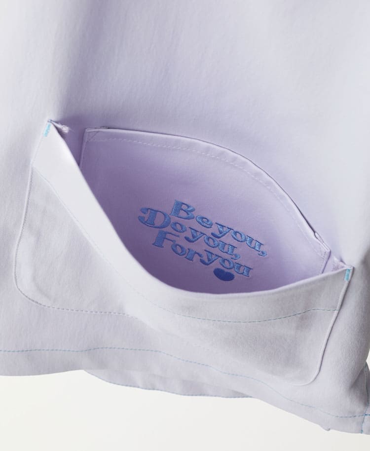 Scrub Canvas Club:Nice to meet me! scrub tops
