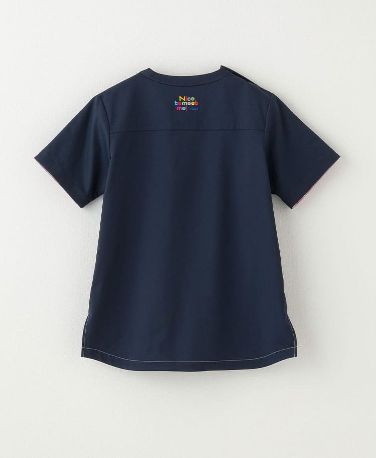 Scrub Canvas Club:Nice to meet me! scrub tops