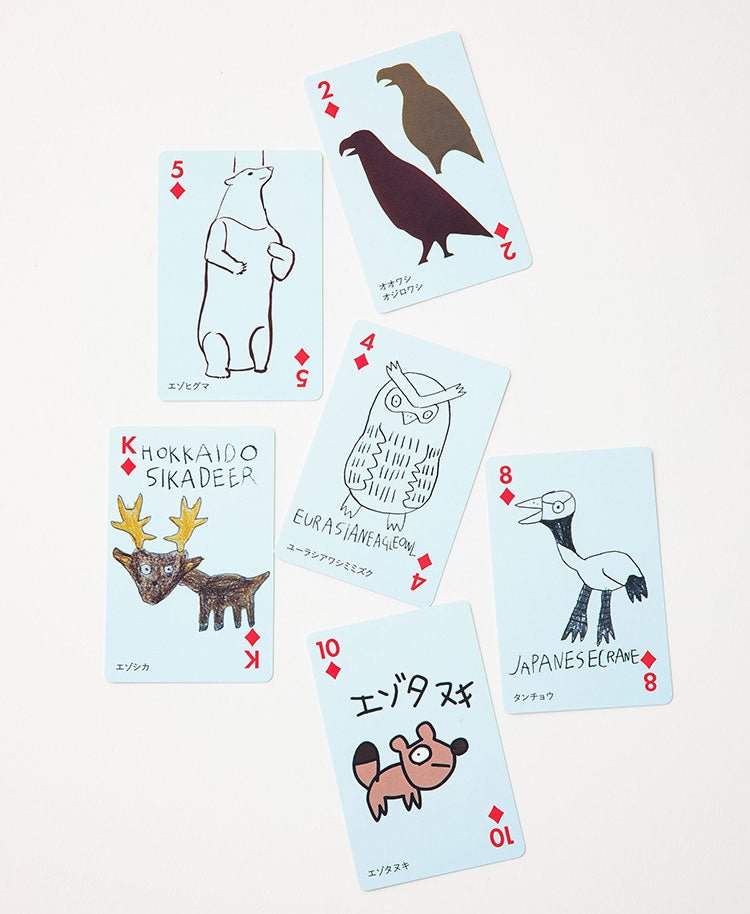 Scrub Canvas Club:WONDER ART Asahiyama Zoo cards
