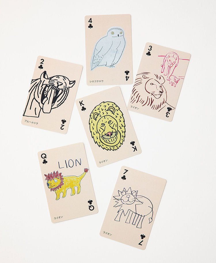 Scrub Canvas Club:WONDER ART Asahiyama Zoo cards